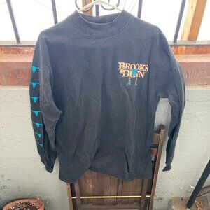 Vintage 1993 Brooks & Dunn Long Sleeve